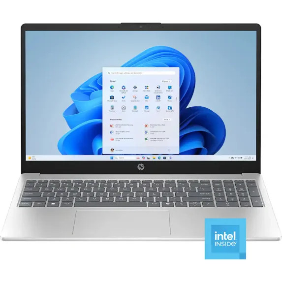 Open Box HP 15.6″ Laptop – Intel N100,4GB|128GB ,Silver( No original box)