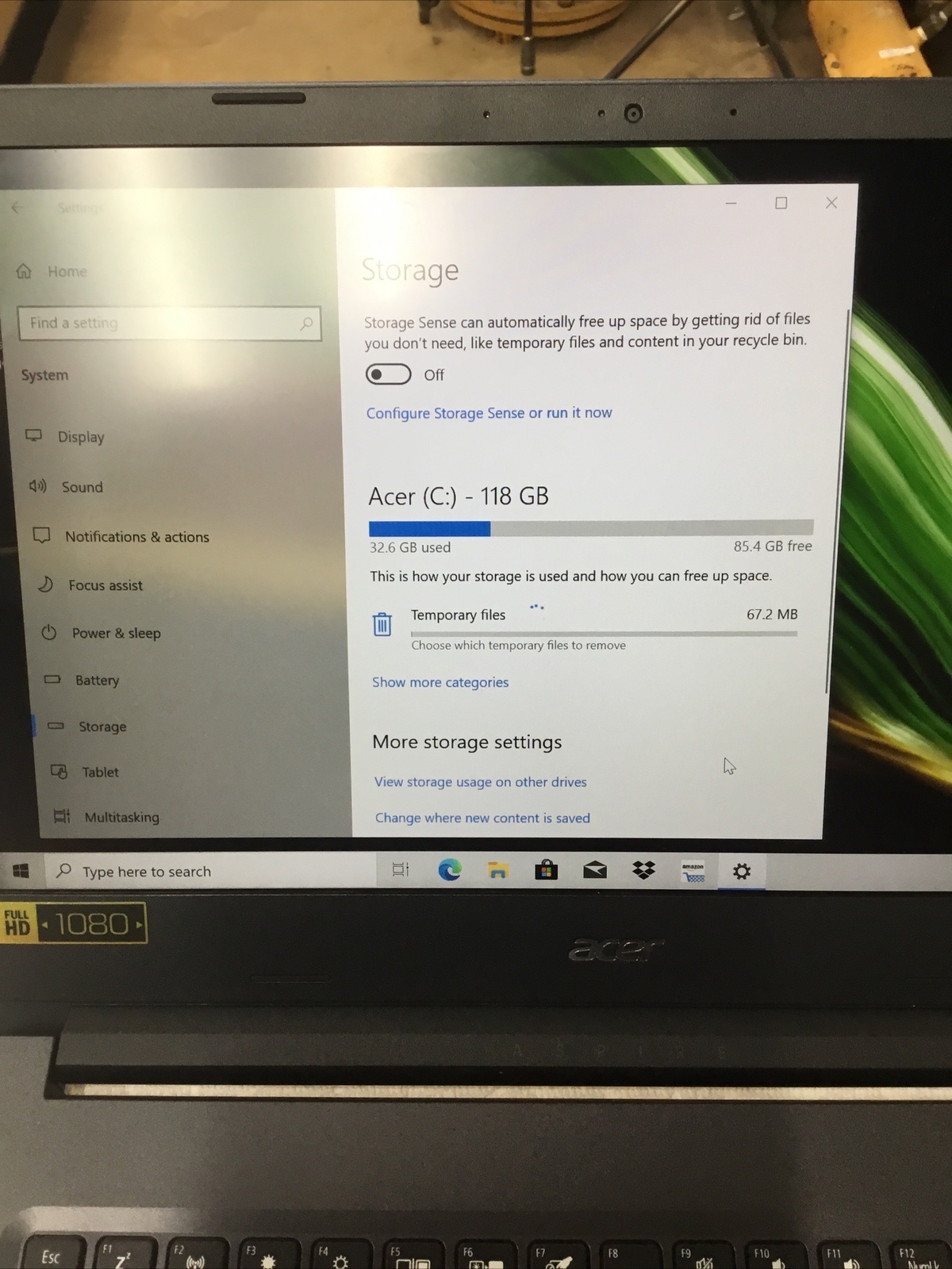 Acer Aspire 3 A314-22 Series | AMD 3020e | 4GB | 128GB SSD | Win 10 S | W Box