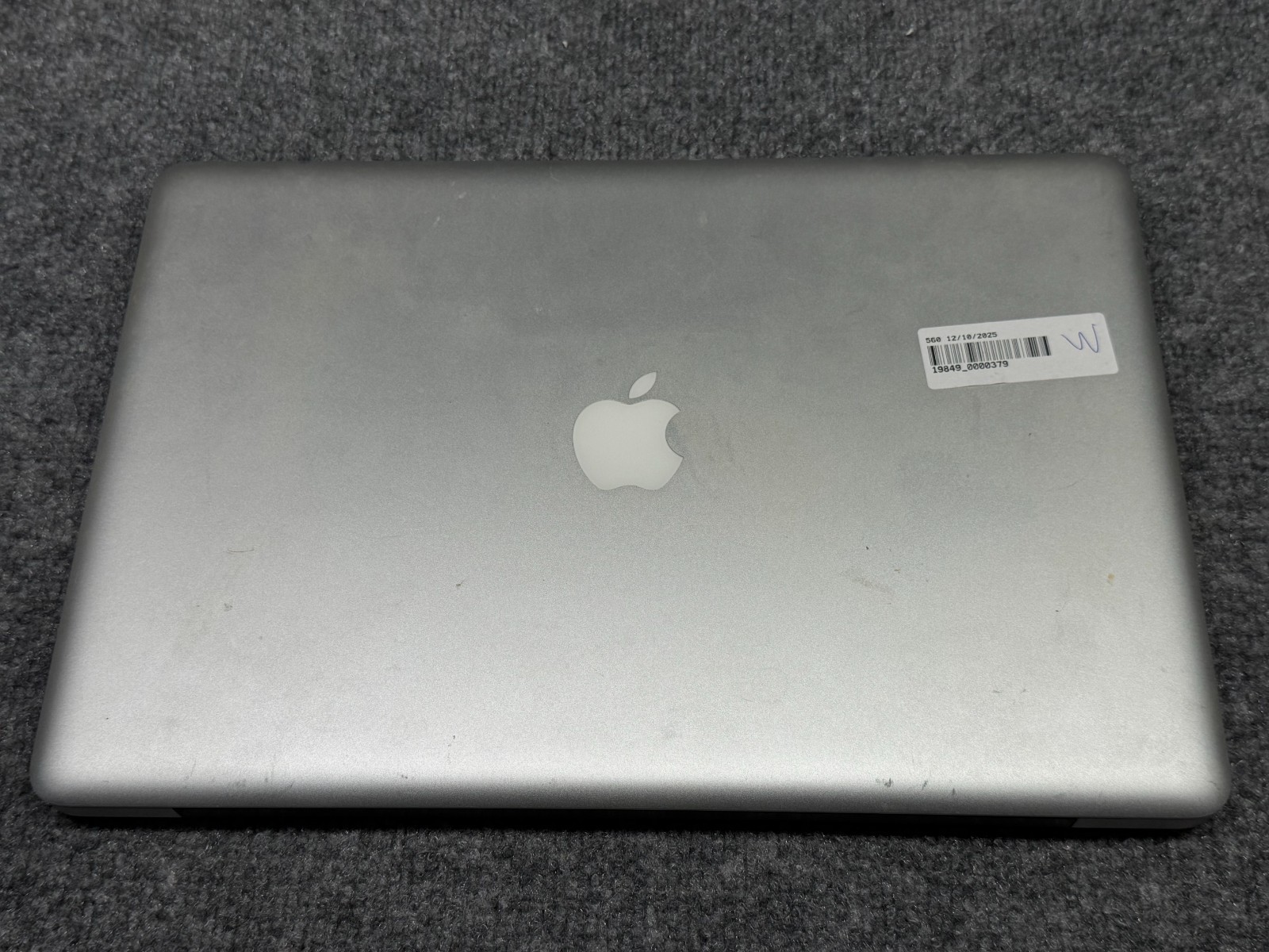 Apple MacBook Pro A1286 15″ Laptop Intel Core i5-520M 2.40GHz 4GB RAM 320GB HD
