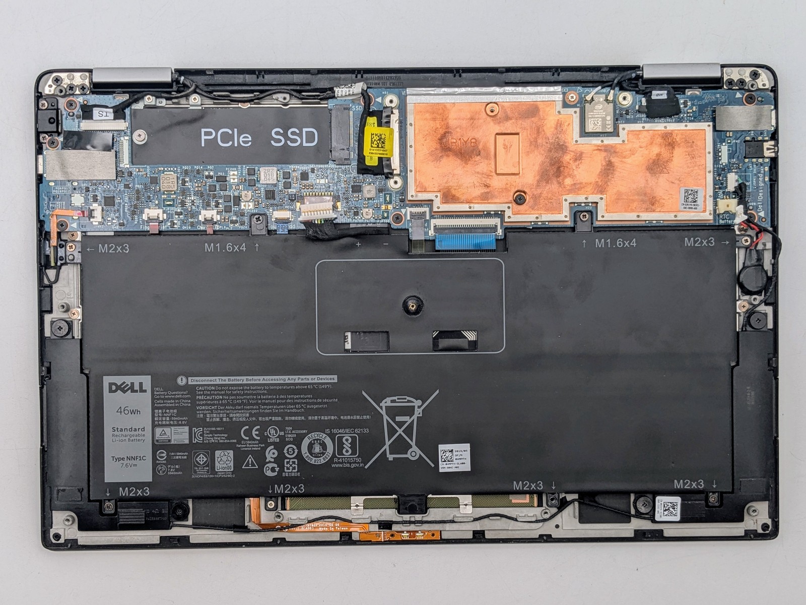 Dell XPS 13 9365 2-in-1 13″ FHD Touch I5-8200Y 1.30 GHZ 8GB Motherboard *READ*