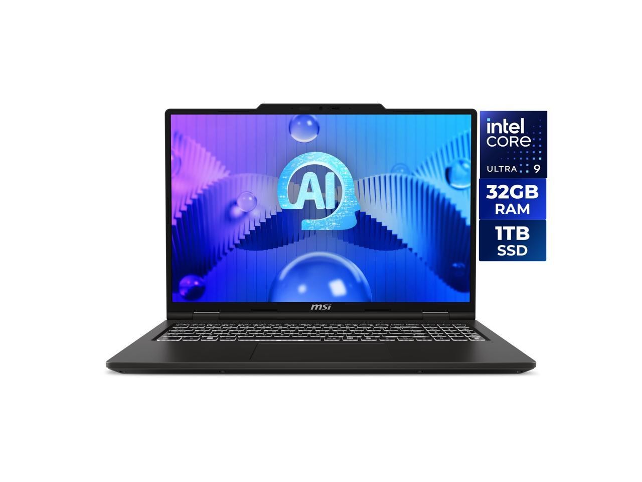 MSI Venture 16 AI Touchscreen Laptop Intel Core Ultra 9 285H 32GB RAM 1TB SSD (A