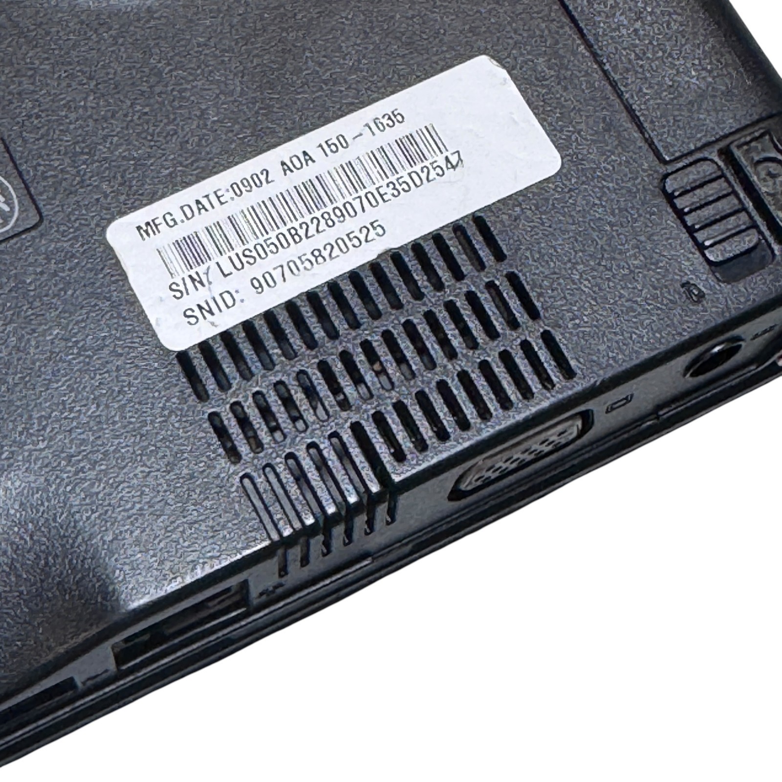 ACER MINI LAPTOP ZG5 FOR PARTS ONLY- Untested!