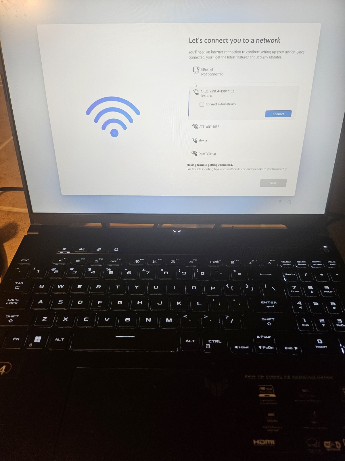 ASUS TUF Gaming A16 Advantage Edition Laptop Ryzen 7 Radeon RX 7600s 16GB RAM