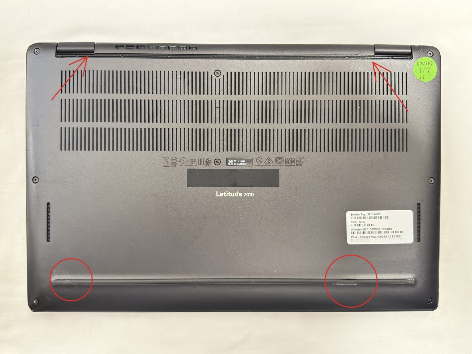 Dell Latitude 7410 14″ i7-10610U Gen 10 16GB 256GB SSD Win 11 Home Black