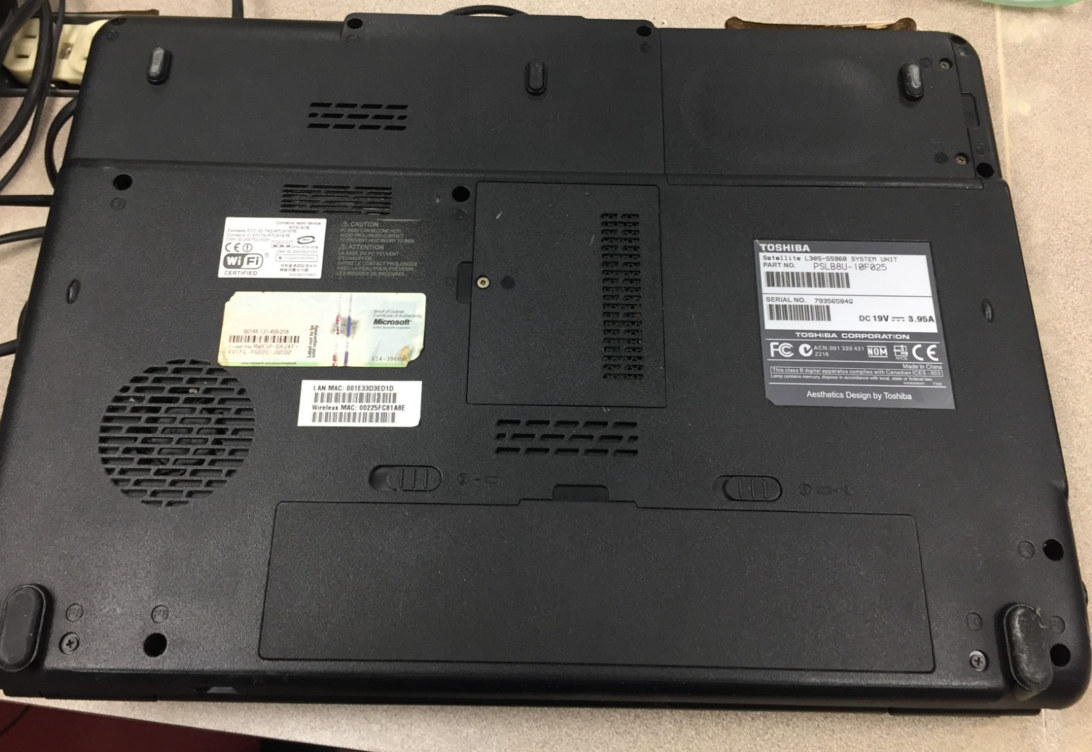 Toshiba Satellite L305-S5885 15.4″ T3400 2.16Ghz 160gb HDD – Linux Lite Working!