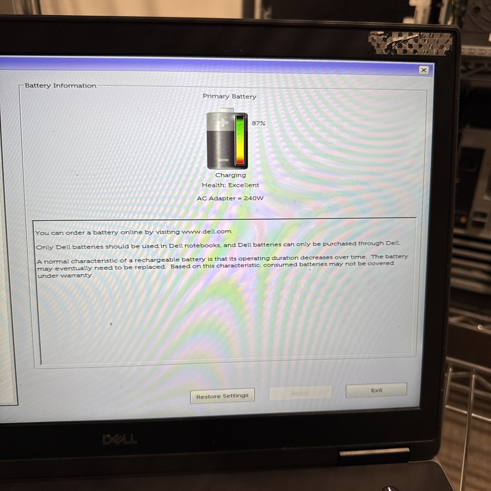 Dell Precision 7740 17.3″ 2.40GHz i9-9980HK 8GB NO SSD Workstation Laptop