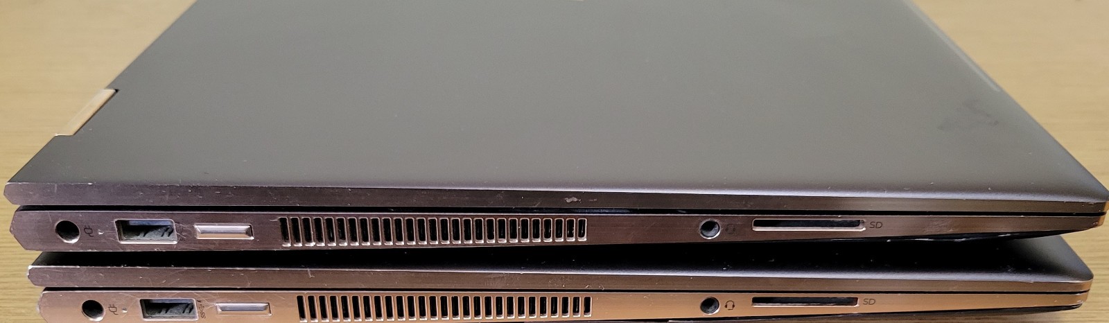 (Lot of 2)HP Spectre X360 i7-8705G 3.10GHz 8GB 4k Radeon Vega M GL No OS/SSD/HDD
