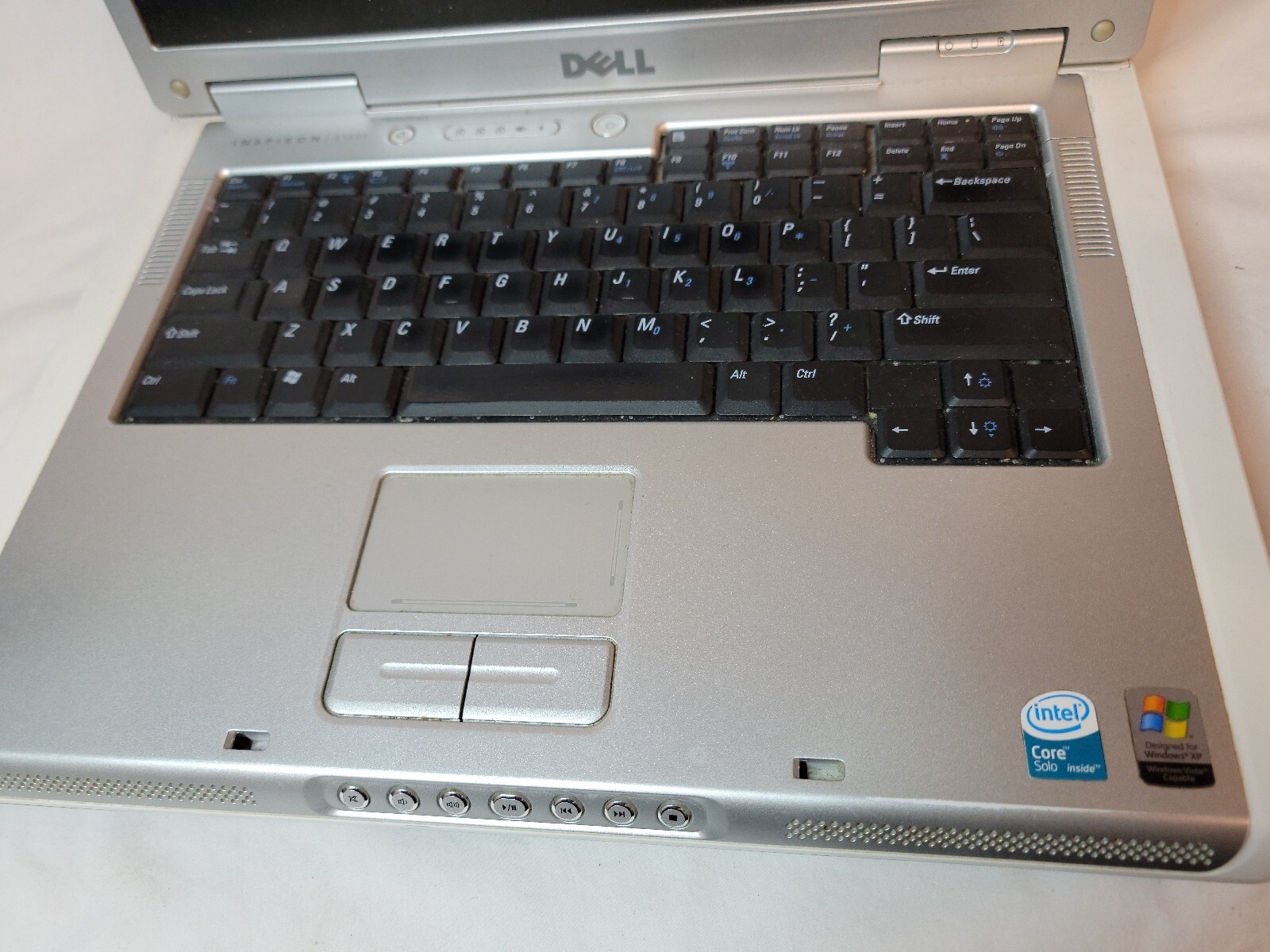 Dell Inspiron E1505 Laptop Intel Core Solo 1GB Ram No HDD Bad Battery