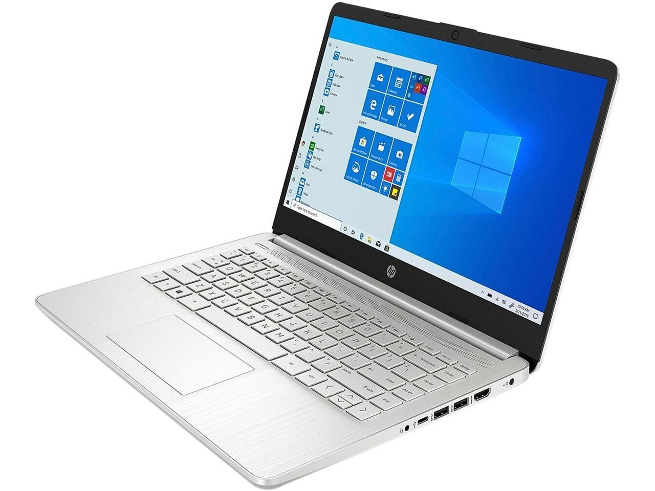 NEW HP 14 FHD Laptop AMD Ryzen 7 8-Core CPU 16GB RAM 256GB NVMe SSD Win11 Silver
