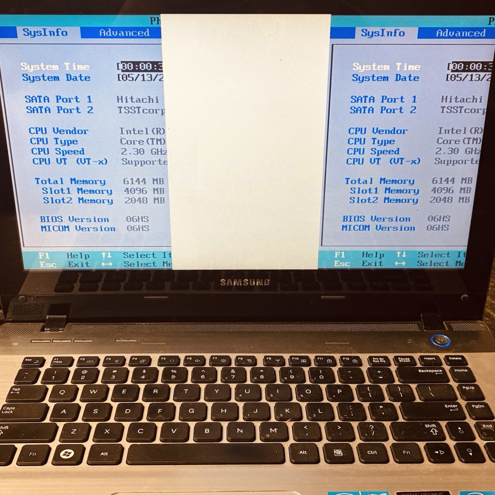 Samsung QX411 14″ Laptop Intel i5-2410M NVIDIA Optimus 6Gb RAM 640GB Powers On