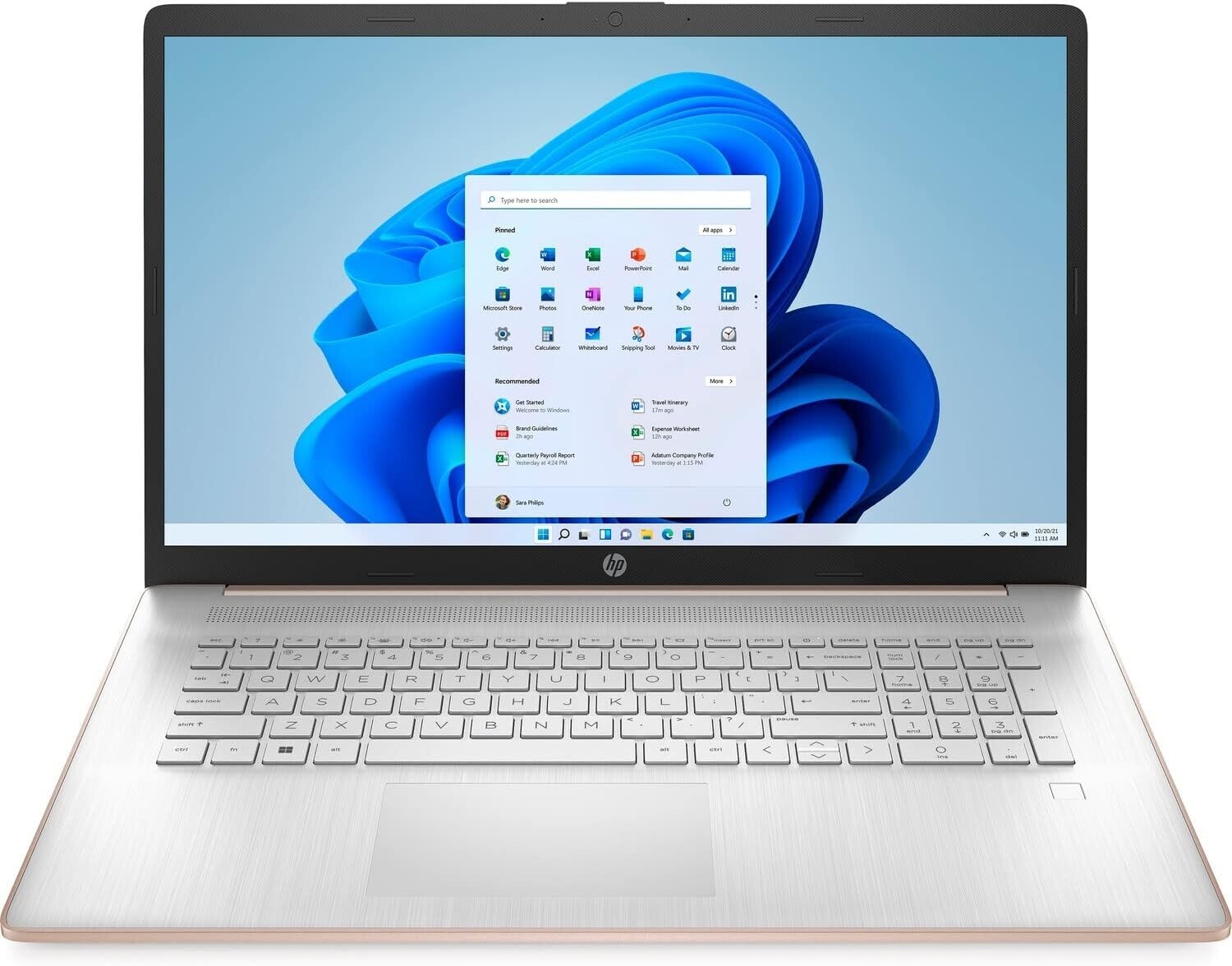 HP 17t-CN300 17 Silver Laptop PC 17.3″ 1080P i5-1334U Backlit Key FP Reader W11