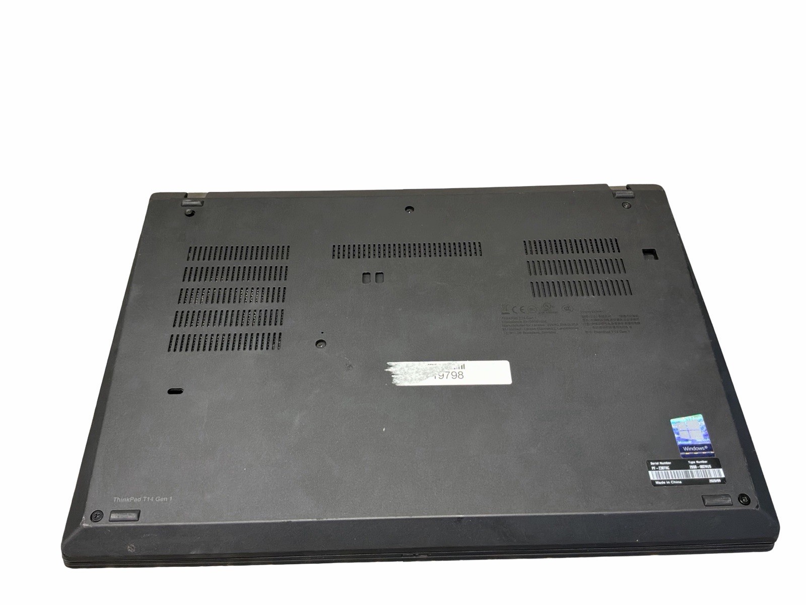 Lenovo ThinkPad T14 Gen 1 Intel I7 10th Gen 16gb Ram No Hdd Powers On PARTS