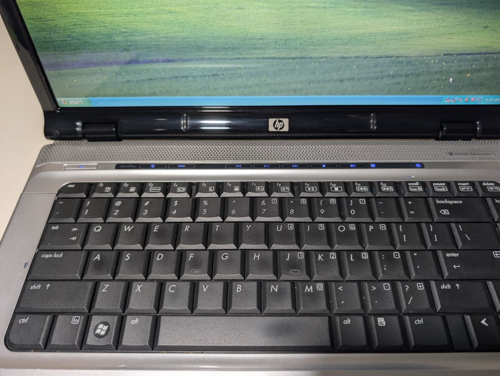 15″ HP Pavilion DV6000 | Pentium T2130 4GB RAM 500GB HD | Win XP Pro 32-Bit DVD