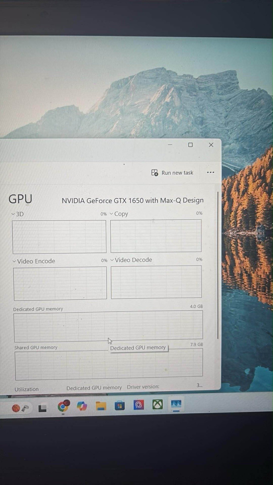 MSI 15.6in Gaming Laptop i5-11400H 16GB GTX 1650 Max-Q Windows Black