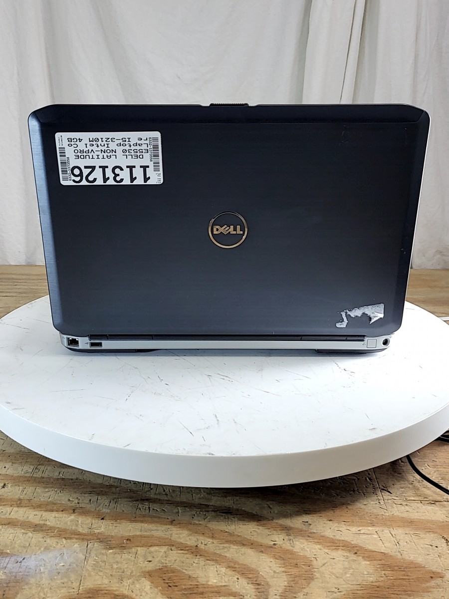 DELL LATITUDE E5530 NON-VPRO Laptop Intel Core I5-3210M 4GB SEE NOTES