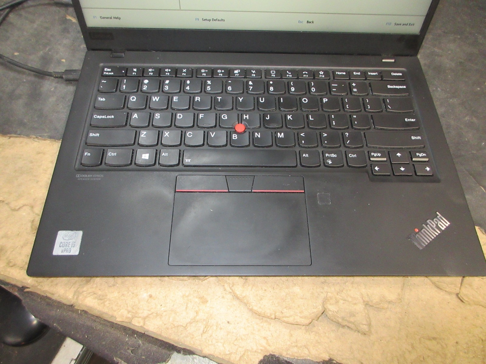 Lenovo X1 Carbon 8th Gen LAPTOP i5-10310U 1.6GHz 8G 256G SSD NO OS