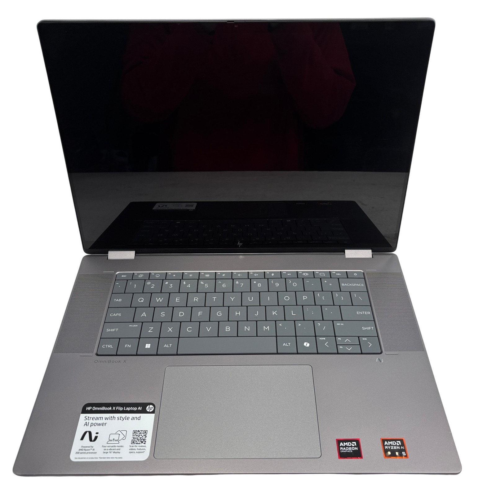 HP OmniBook X Flip 16-ar0013dx Win 11 Ryzen AI 5 340 2GHz 16GB RAM 512GB SSD 16″