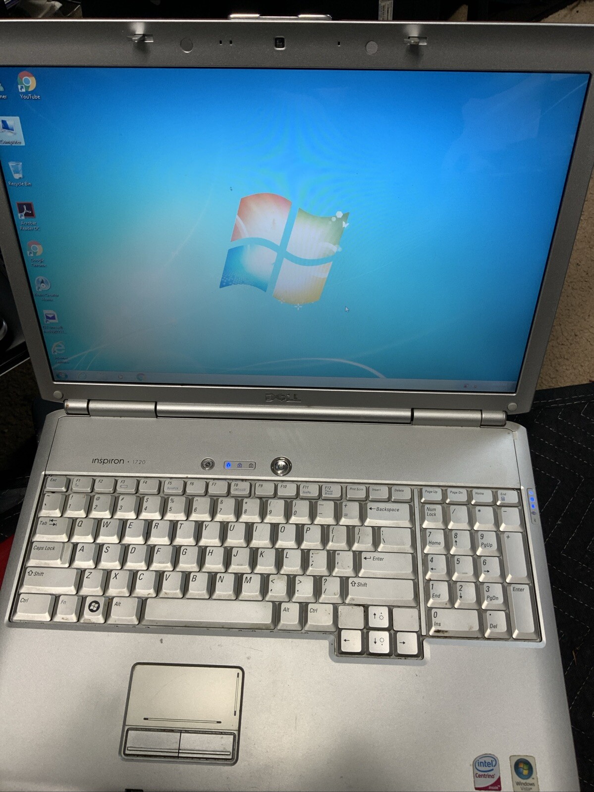 DELL INSPIRON 1720 LAPTOP NO CHARGER CORD