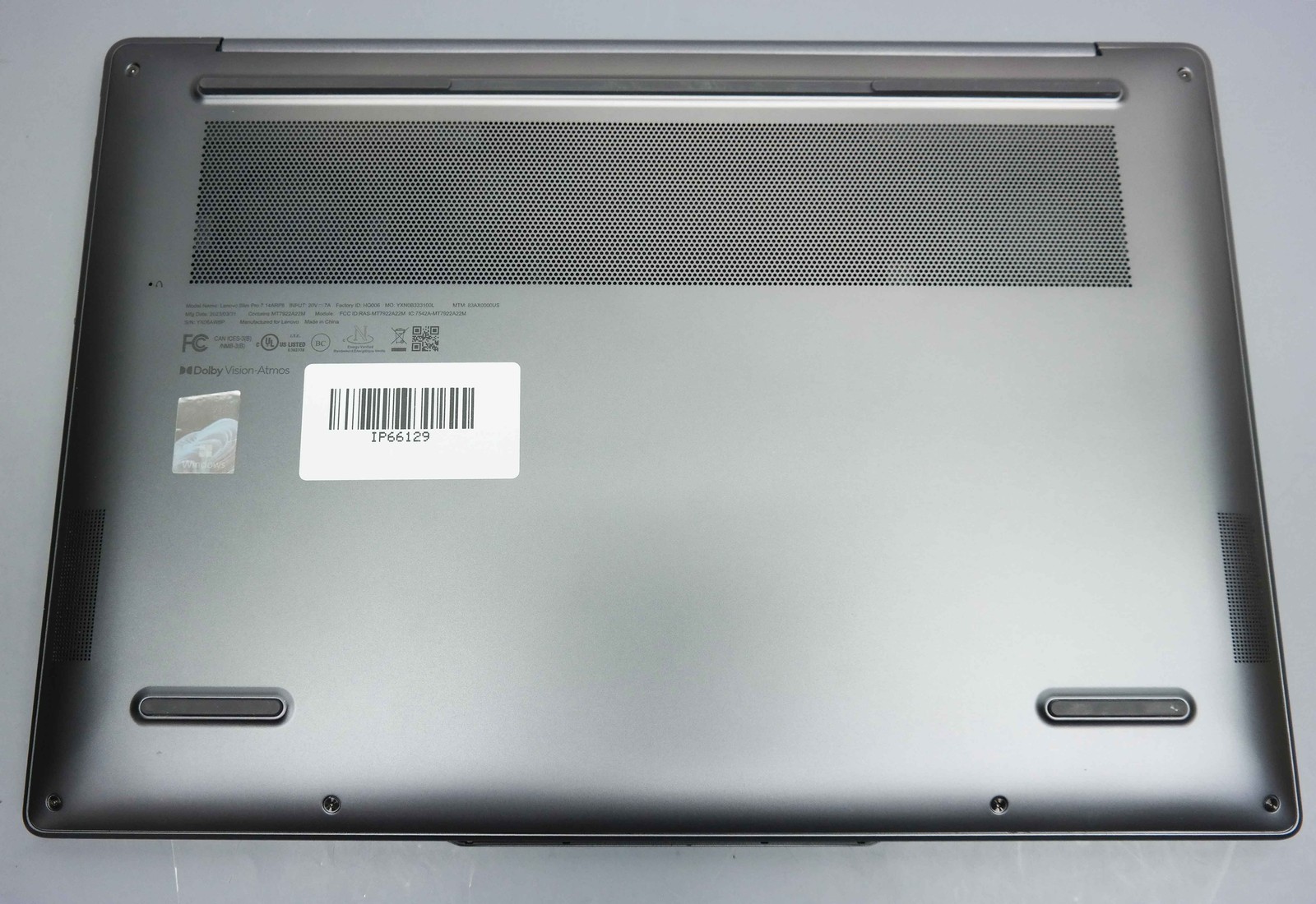 Lenovo Slim Pro 7 14ARP8 14.5″ Ryzen 7 7735HS 16GB 512GB RTX 3050