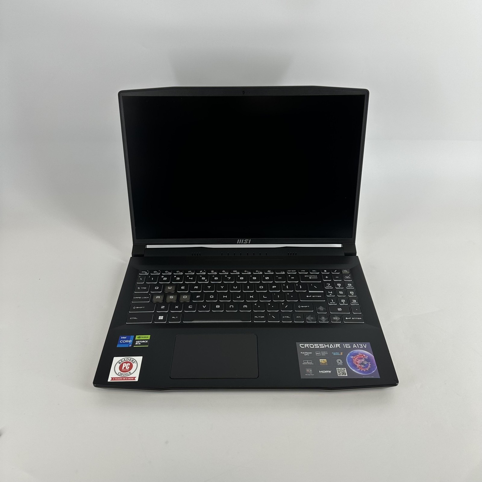 MSI Crosshair 16 FHD 2.4 GHz i7-13620H 16GB 1TB SSD NVIDIA RTX 4070 Excellent