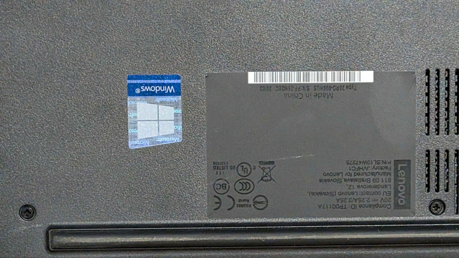 Lenovo ThinkPad E15 15.6″FHD Intel Core i5-10210U 1.6GHz 8GB RAM 240GB SSD