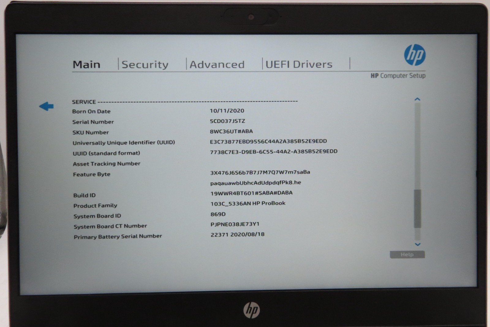 HP ProBook 440 G7 _ i7-10510U @ 1.8 _ 8GB RAM _ 480GB SSD _ W11P