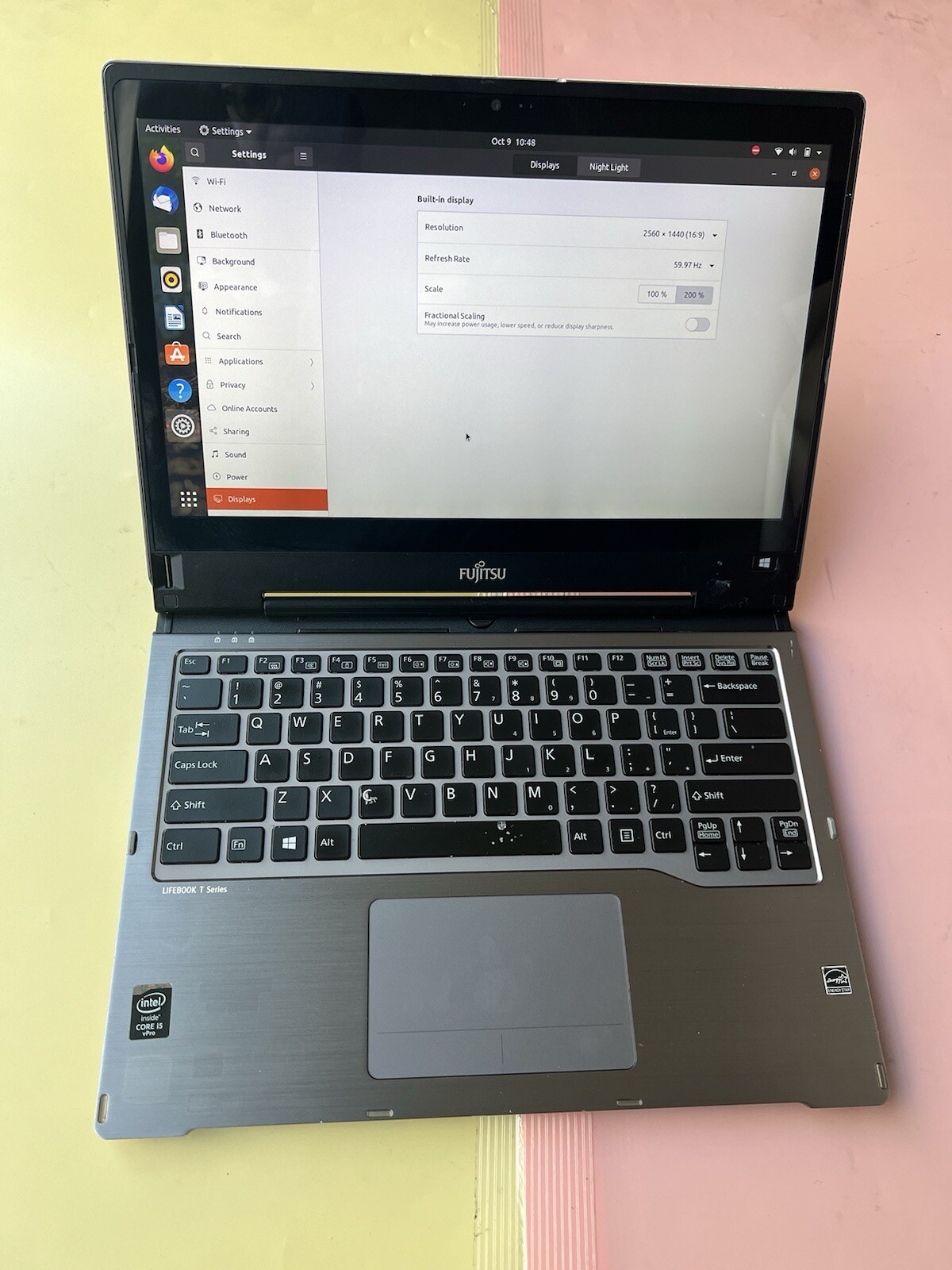 FUJITSU LIFEBOOK T904 (2 IN 1)Core i5-4300U 4GB RAM 500GB TOUCHSCREEN 2560×1440