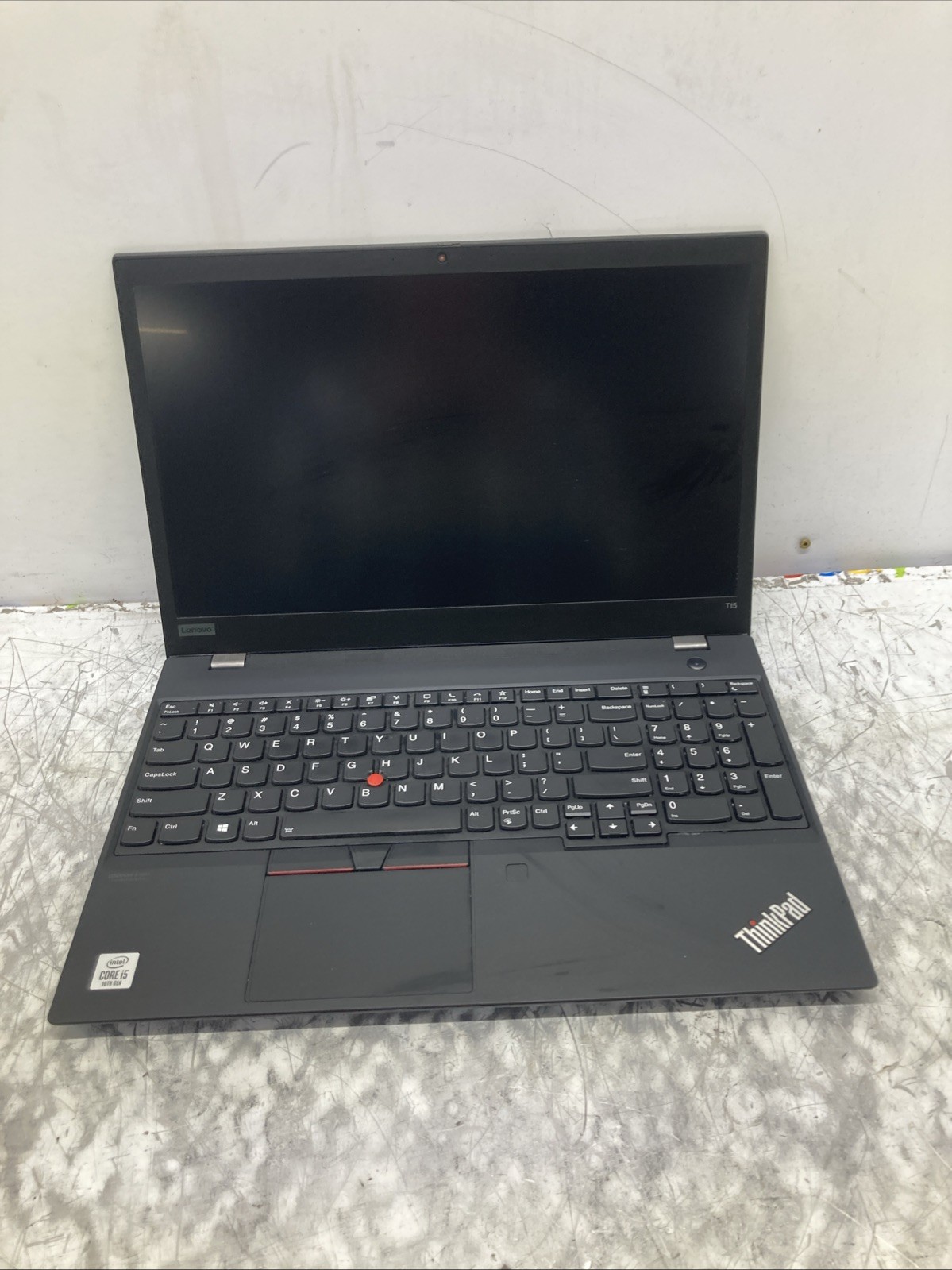 Lenovo ThinkPad T15 Gen 1 Intel Core i5-10210U 1 NO RAM NO SSD/OS boot to BIOS