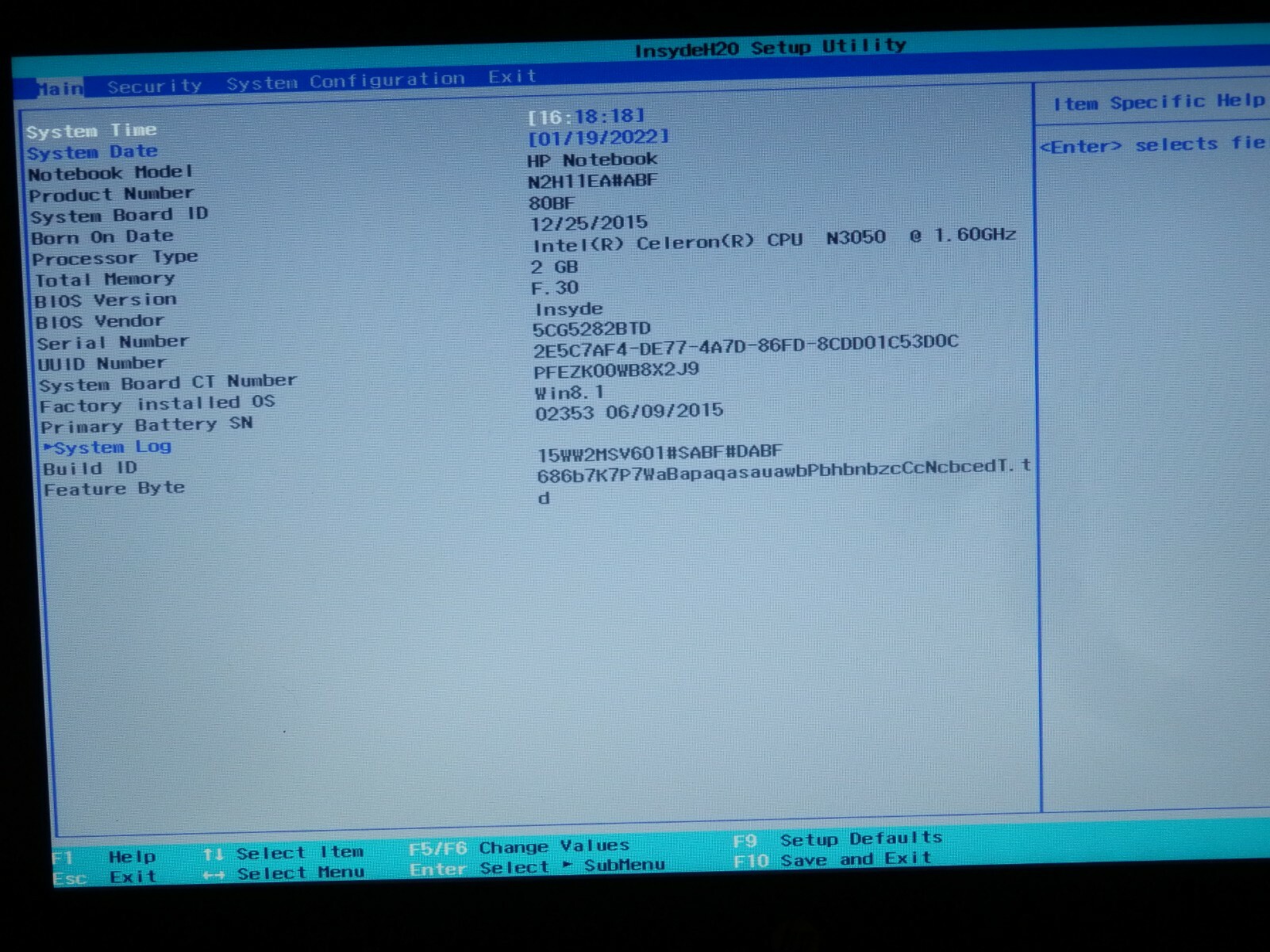 HP Laptop 14-ac000nf, Intel Celeron N3050, 2GB Ram, 32GB eMMc, 14″ Zoll HD, OVP