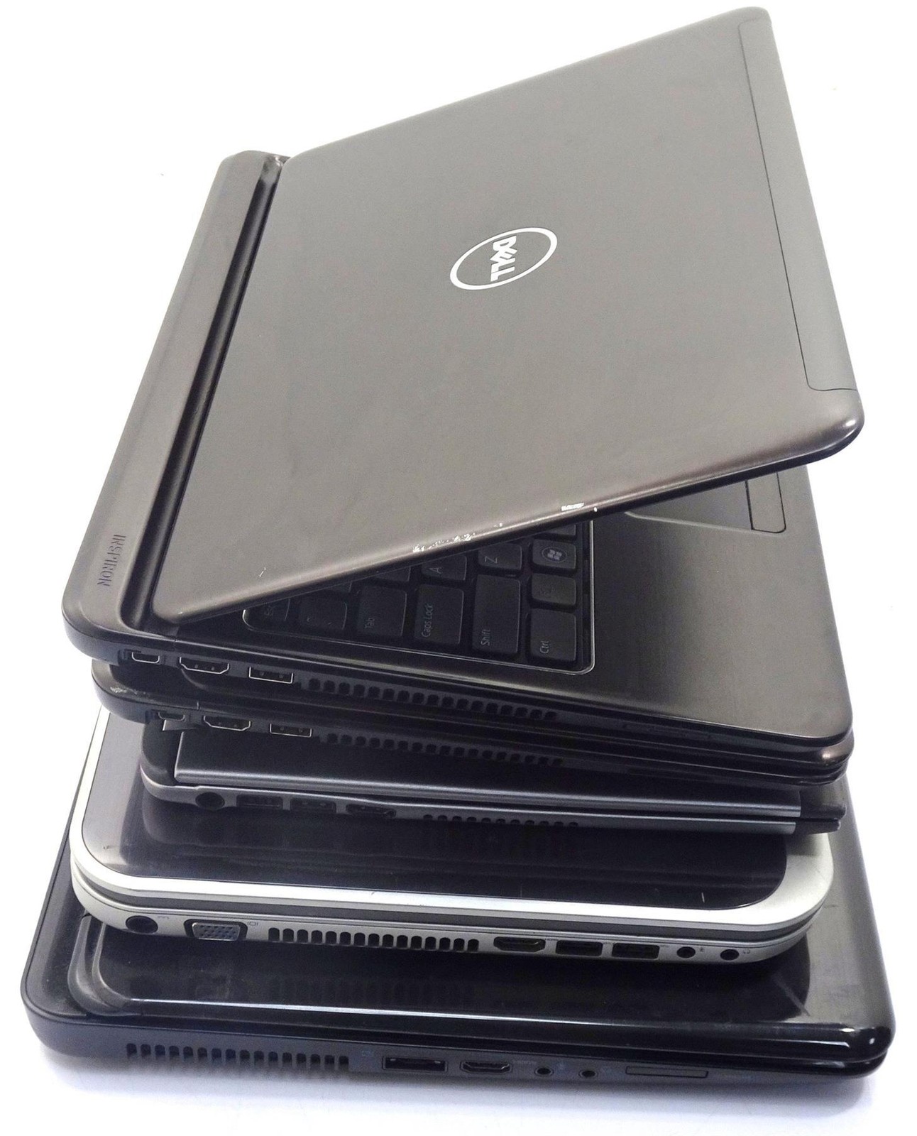 Lot of 5 Mix Dell Inspiron & Vostro Intel Core i3 2nd Gen 4GB RAM No HD – Laptop
