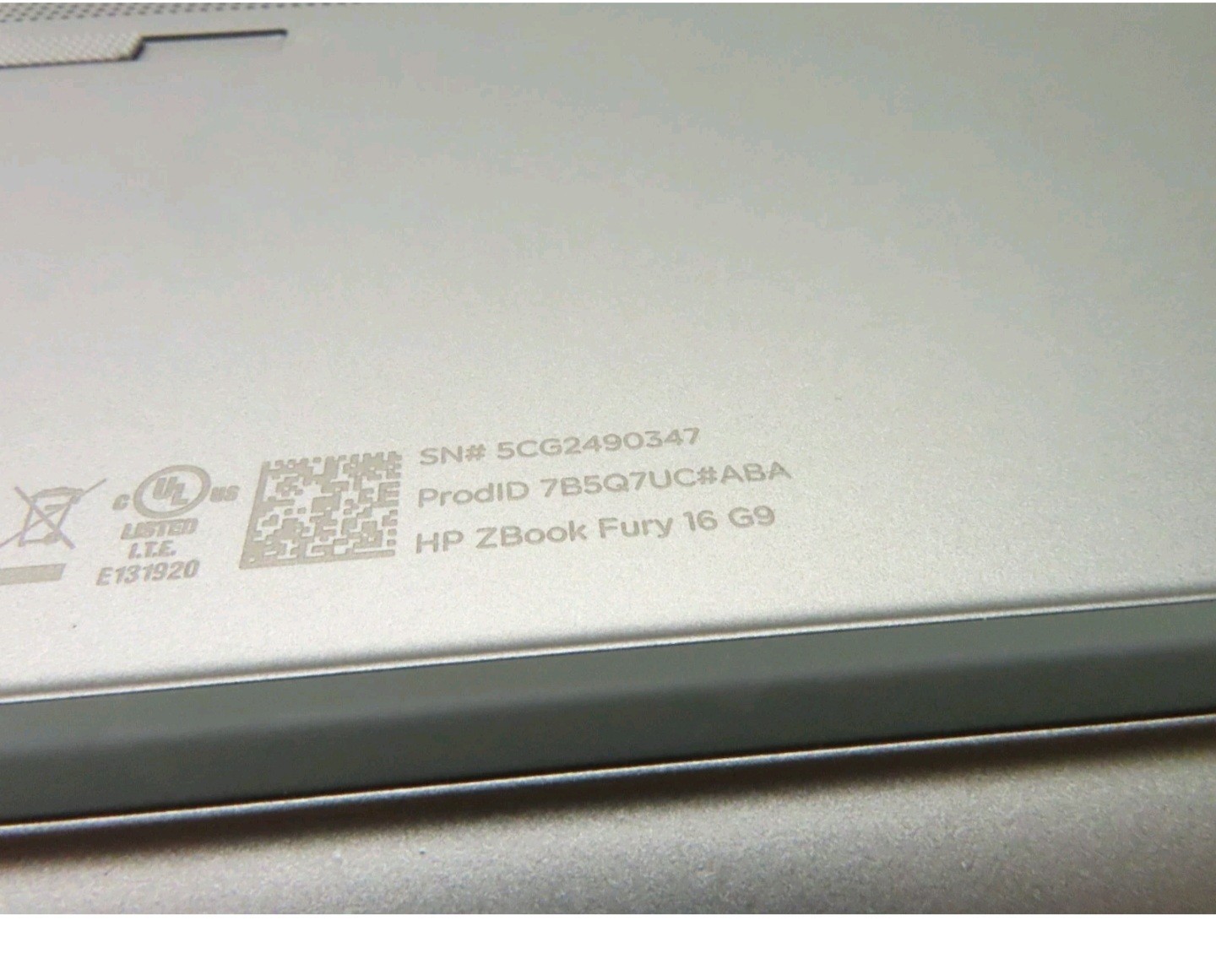 HP ZBook Fury 16 G9 16″ i9-12950HX 2.3GHz 64GB RAM 1TB SSD RTX A2000