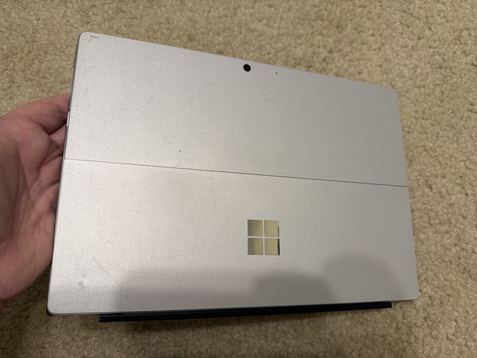 Microsoft Surface Pro 7 1866 i7-1065G7 16GB RAM 512GB SSD Silver W/ Extras!