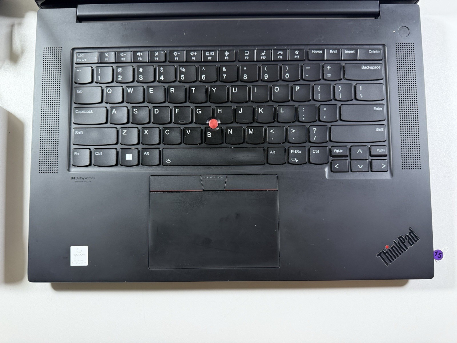 LENOVO THINKPAD P1 Gen 4 TOUCH 4k I7-11850H 512GB 16GB RAM NVIDIA T1200 WIN 11