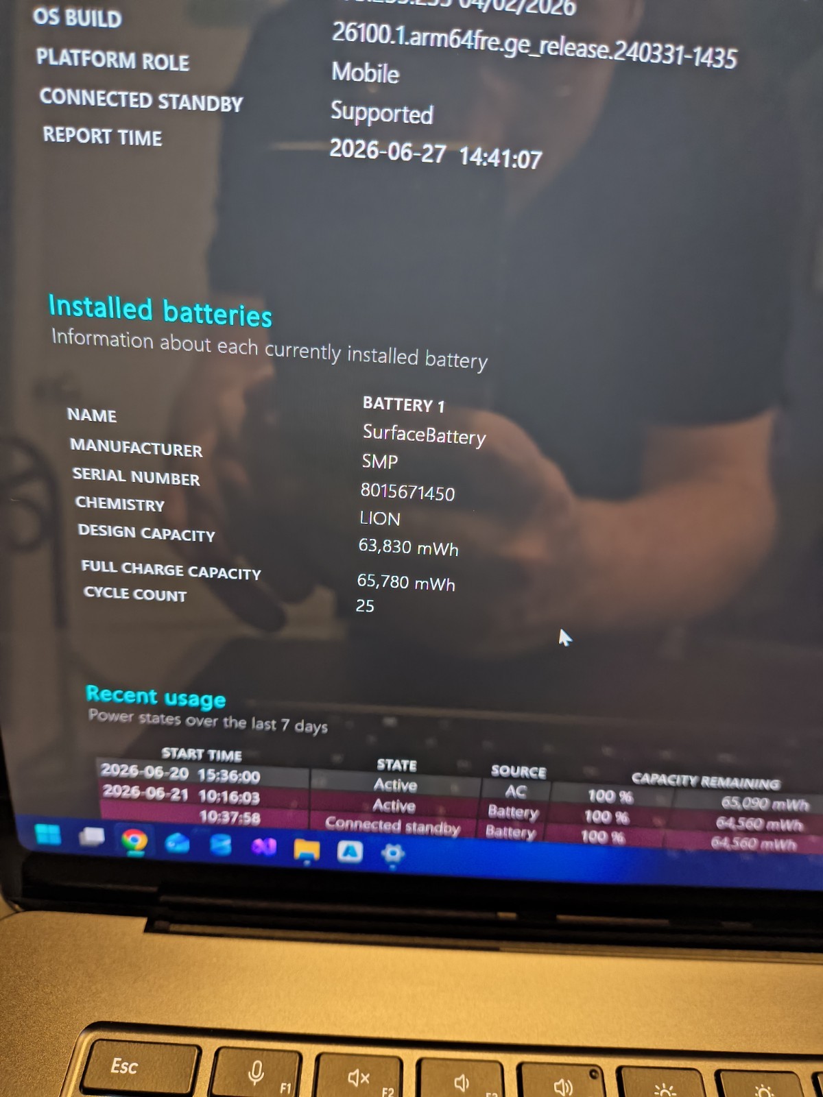 Microsoft Surface Laptop 7th 15in X Elite 32GB 1TB SSD Touch Win11 Gray
