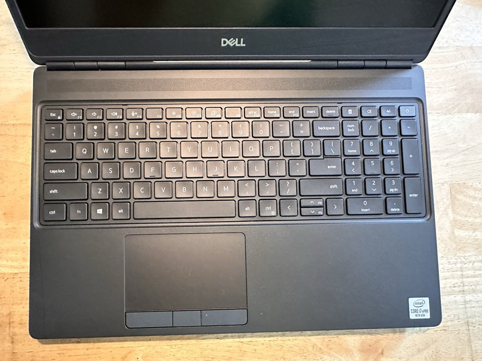 Dell Precision 7550 Laptop i7-10850H 1TB PCIe 32GB FHD T2000 W11P WIFI BT