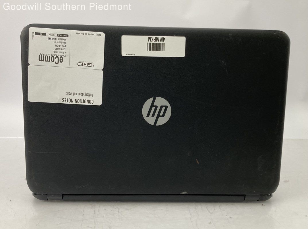 HP 15 Pentium N3520 2.1GHz 4Gb RAM 120Gb SSD – Tested – Read