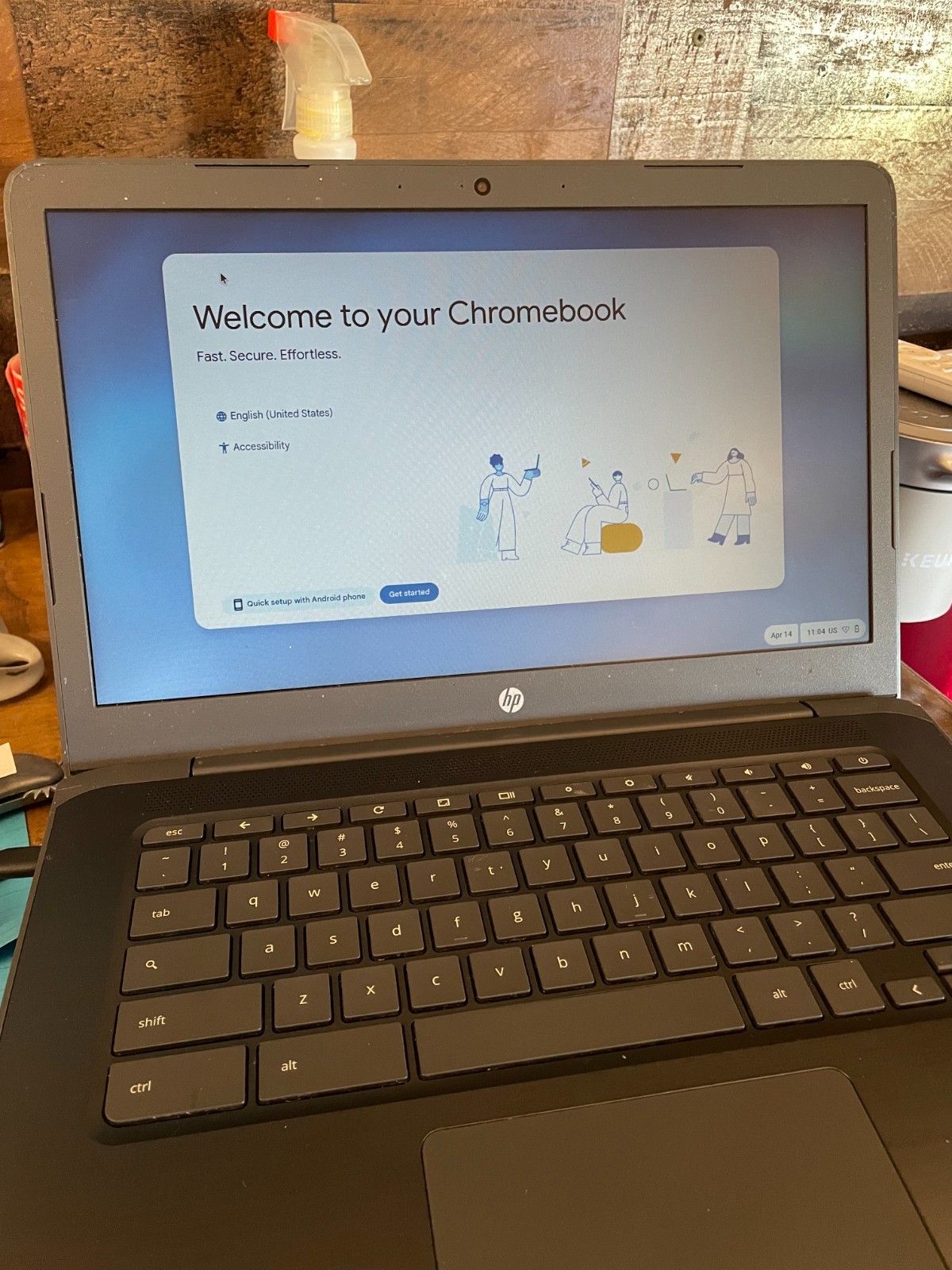 Cosmetic damage, Good screens – HP Chromebook 14a G5 (7CZ98UT)