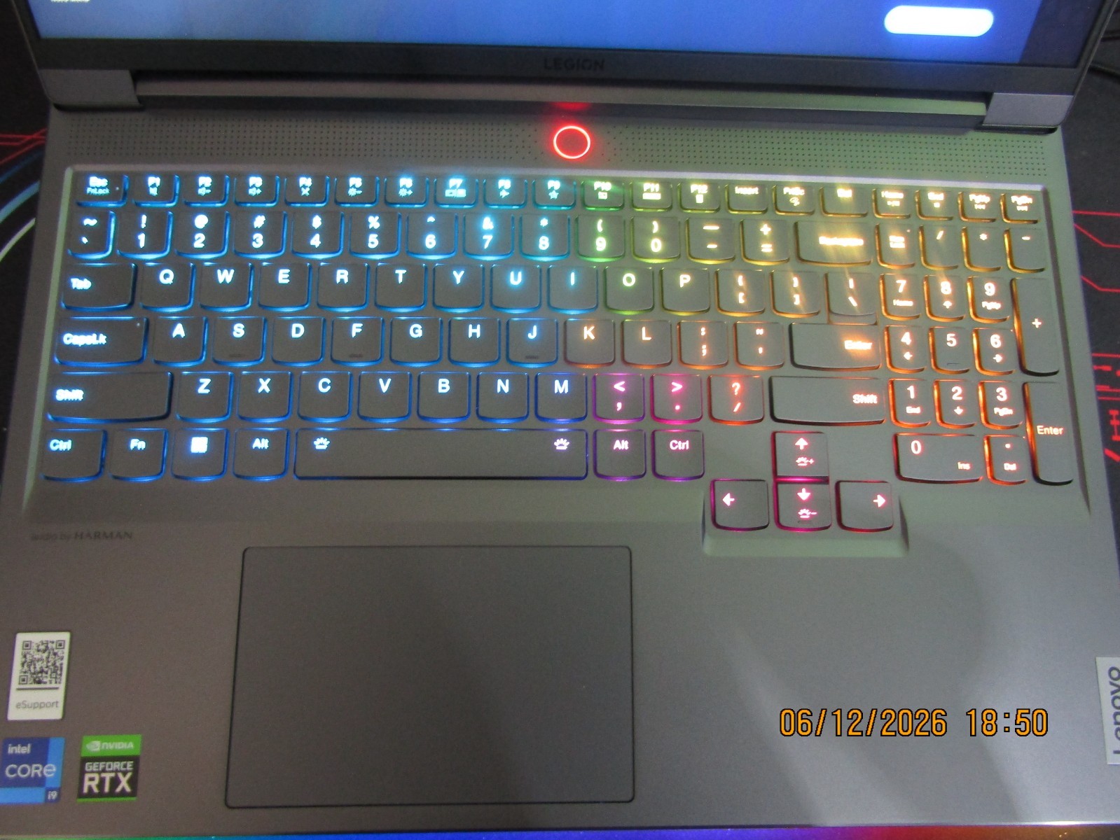 Lenovo Legion 7i 16 Gray 165Hz QHD+ 2.3 GHz i9-12900HX 32GB 2TB SSD RTX 3080 Ti