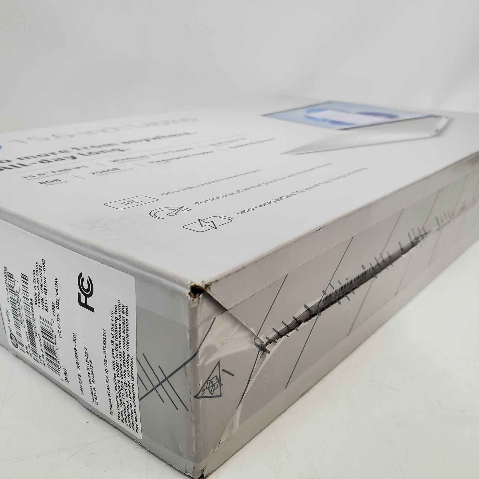 HP 15-DY2035TG 15.6″ Laptop Intel Core i3-1125G4 8GB Memory 256 SSD Windows 11