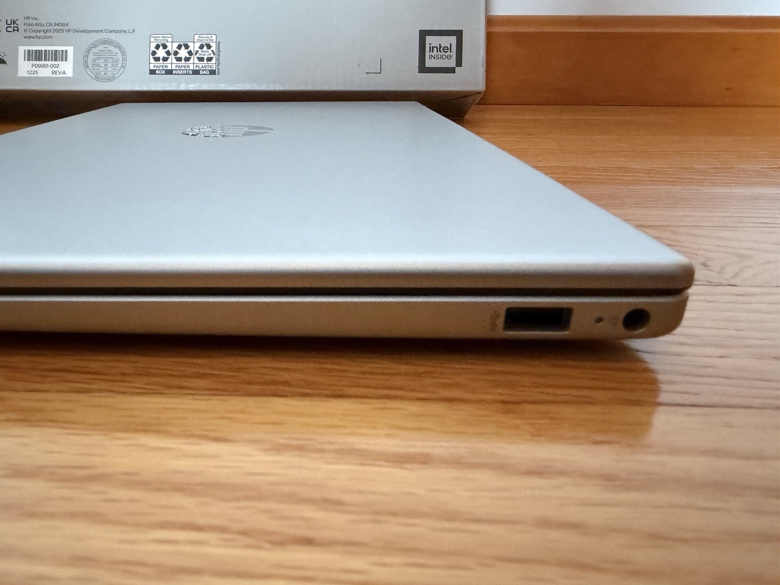 HP 15.6″ Laptop Intel N200 4GB RAM 128GB SSD Silver Windows 11 Webcam Wi-Fi