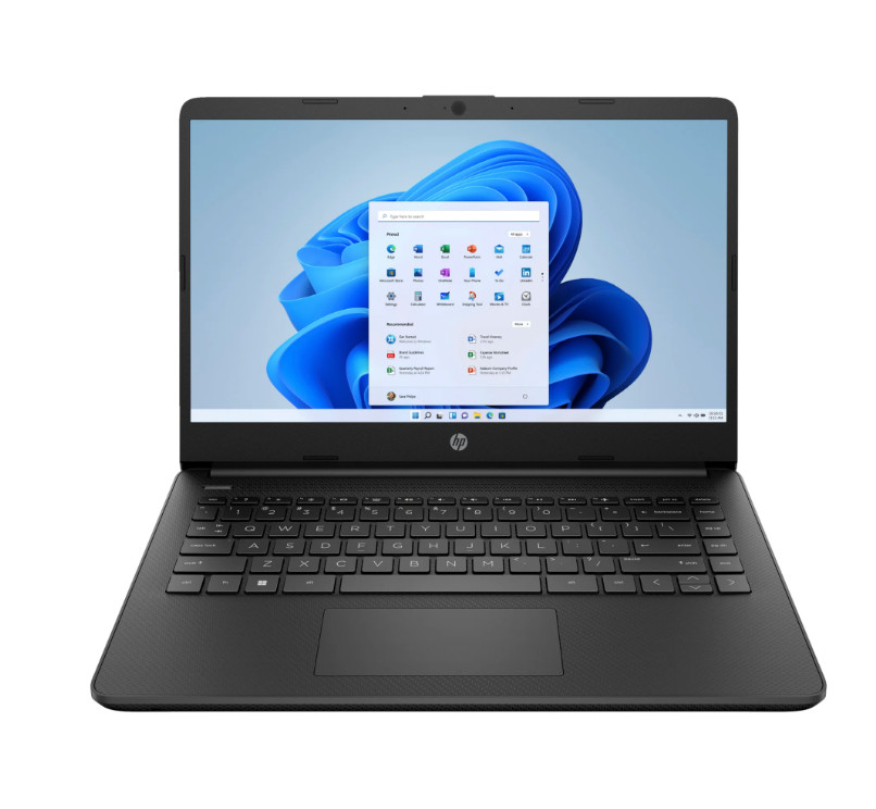 New HP Essential Laptop Computer 14″ HD Intel Celeron 4 GB memory; 64 GB eMMC
