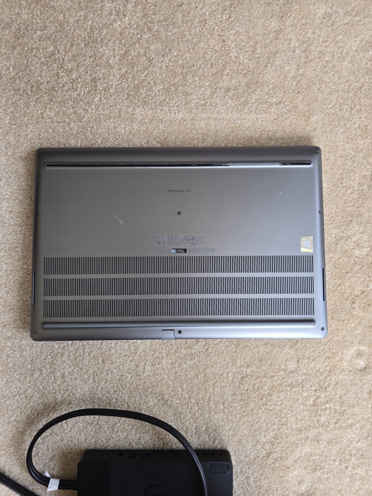 Dell Precision 7760 17.3″ Intel i7-11850H 64GB 512GB Nvidia RTX A3000 + Dock