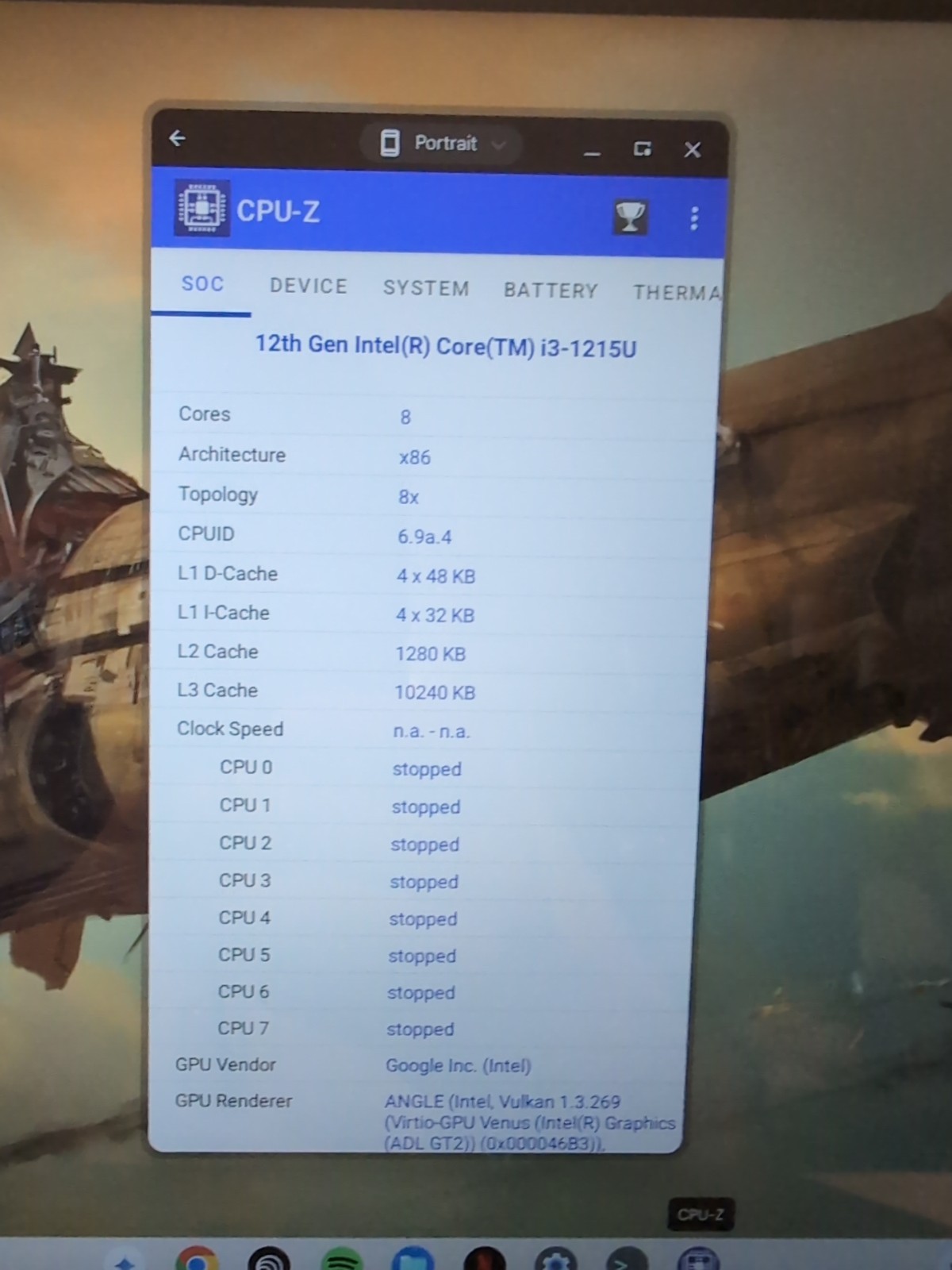 Lenovo Flex5 Chrome 14IAU 14″ (256GB SSD, Intel Core i5 12th Gen., 4.40 GHz,…