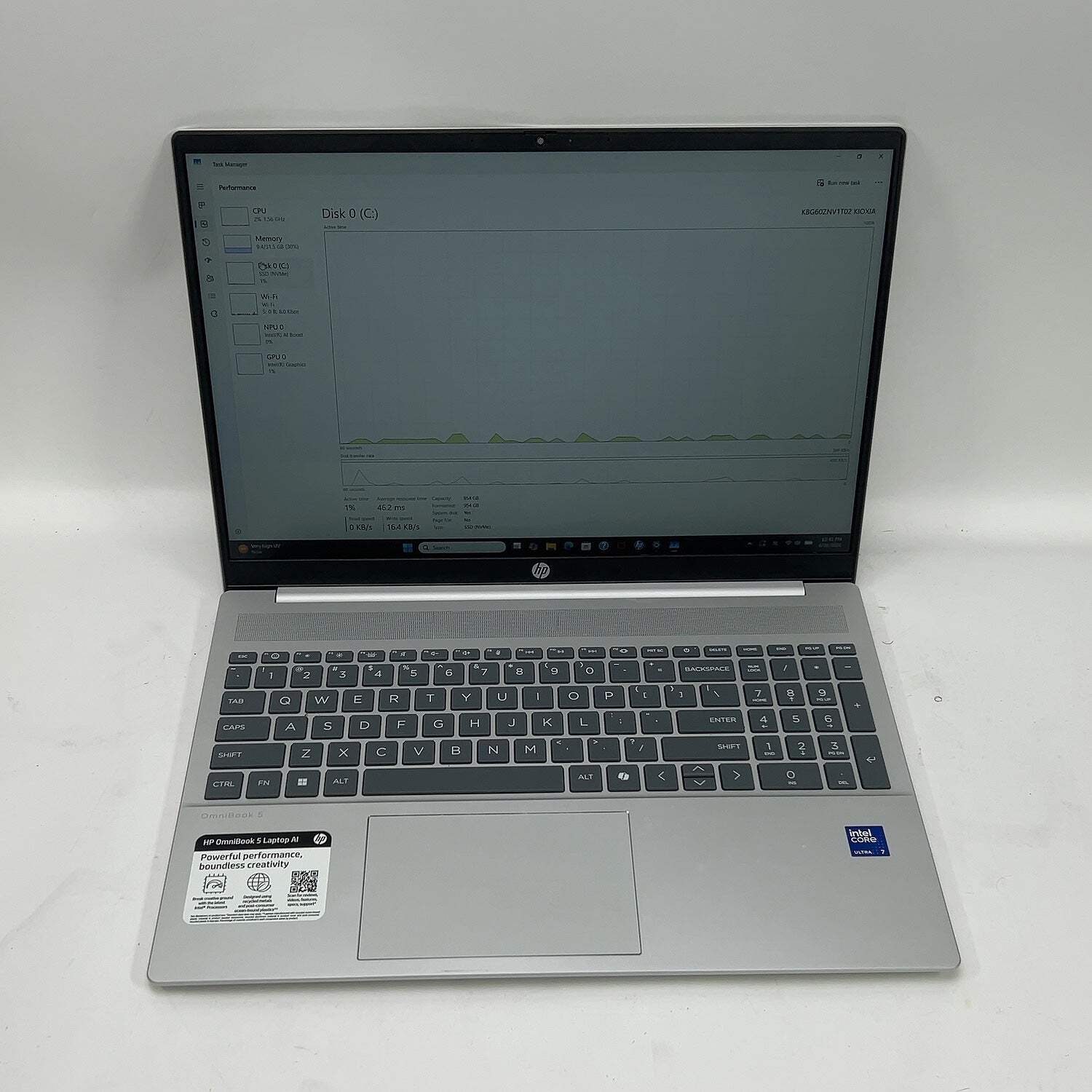 HP OmniBook 5 16-AF1173CL 16″ Core Ultra 7 255U 2.00 32GB RAM 1TB SSD