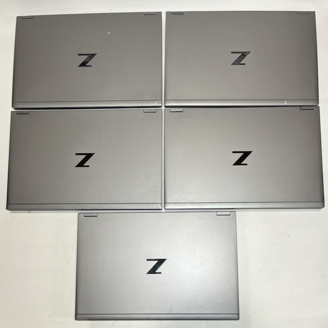 LOT OF 5 HP ZBook Fury 15 G7 i7-10850H – 8GB RAM – 512GB NVMe – 4GB T2000 – W11P