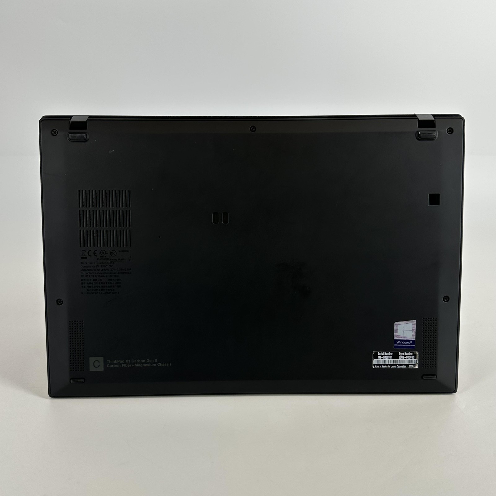 Lenovo ThinkPad X1 Carbon Gen 8 14 2K i7-10610U 1.80GHz 16GB 512GB SSD Good