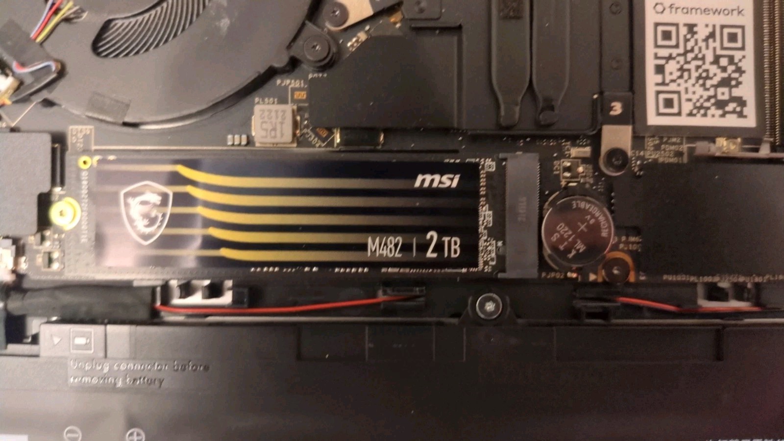 Framework 13 – i7-1185G7, 2TB SSD, 16GB, 6 Modules