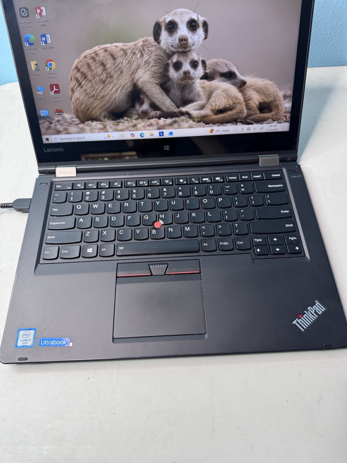 Lenovo Thinkpad Yoga 14 Intel i5 6200u 2.3ghz 8gb Ram 256gb SSD Touch Laptop #4