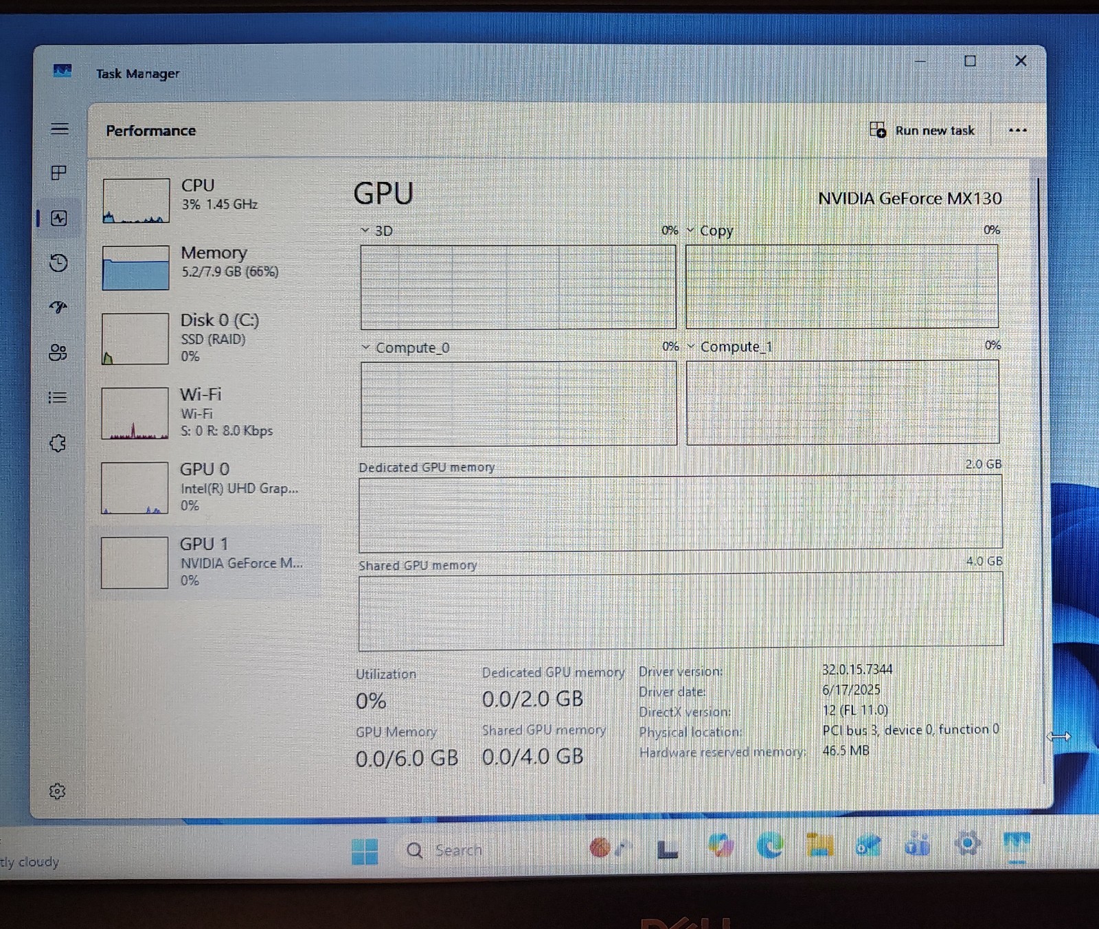 Dell 14″ Latitude 5490 FHD Laptop i5-8350U 8GB 256GB SSD W11 Pro NVIDIA GeForce