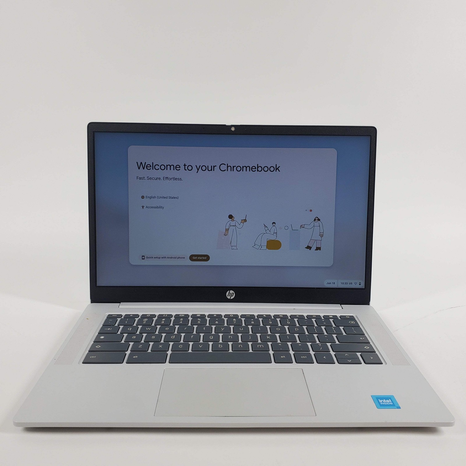 HP Chromebook 9E4Z3UA#ABA 14″ N200 1.0GHz 4GB RAM 128GB SSD